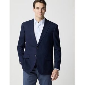 J Crew Classic-fit Thompson university blazer Blue Size 36R Academia Preppy Wool